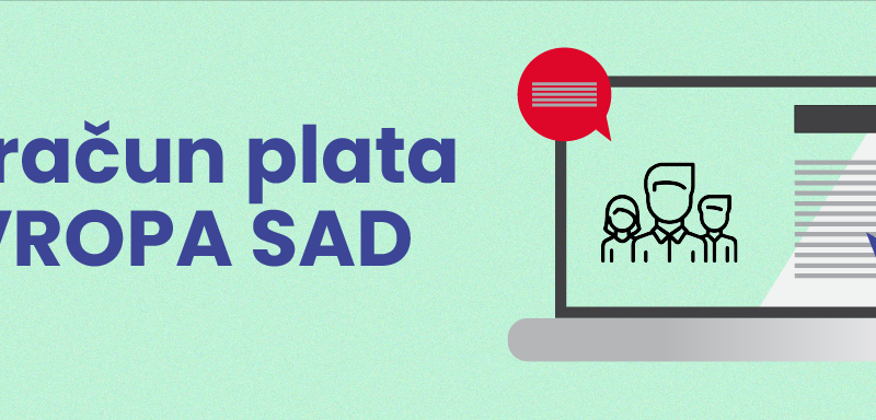 Obracun plata - Evropa sad 2022